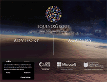 Tablet Screenshot of equinoxadvisory.com